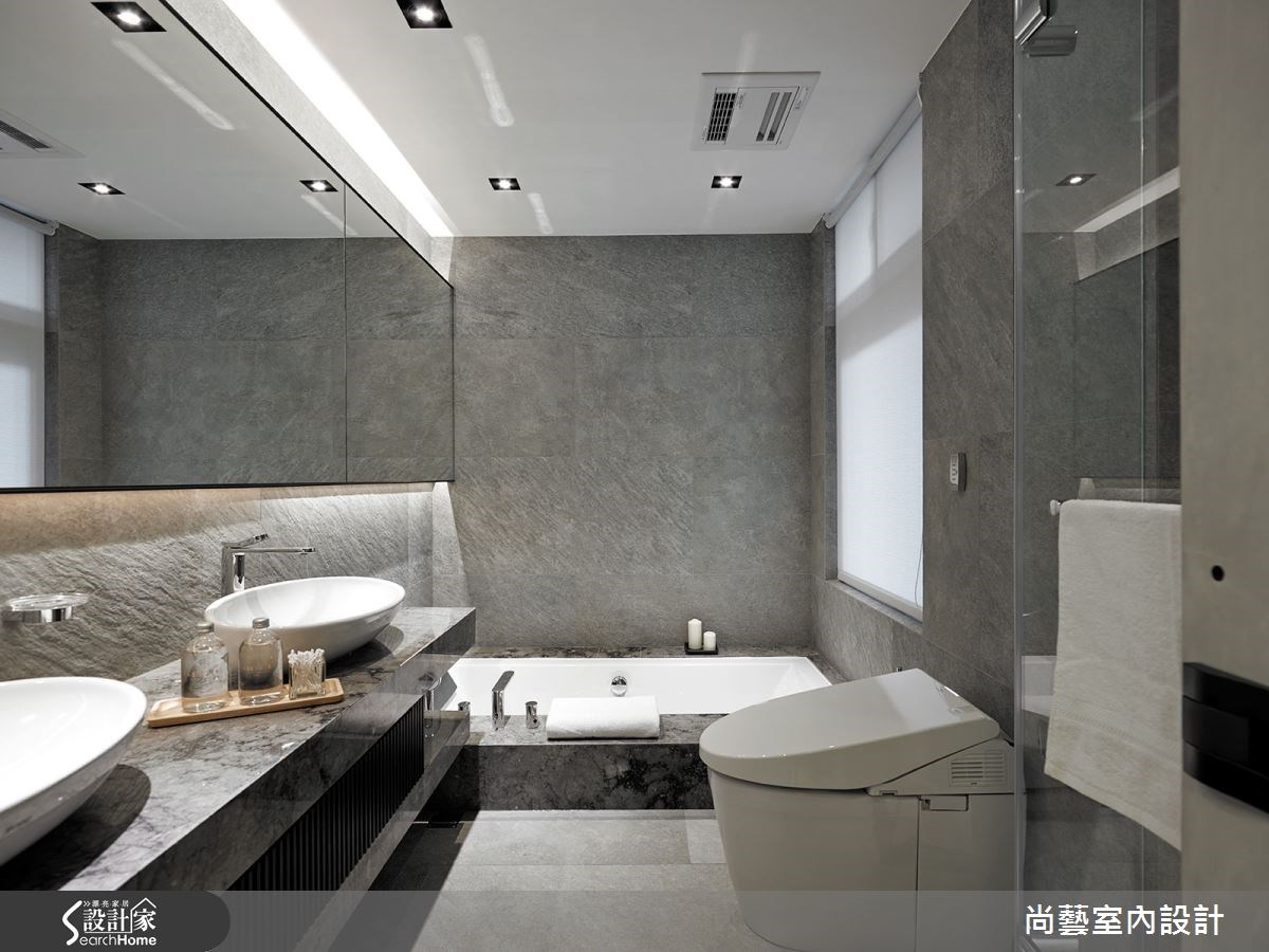 54坪新成屋(5年以下)＿休閒風浴室案例圖片＿尚藝室內設計＿尚藝_31內湖青川富御之30