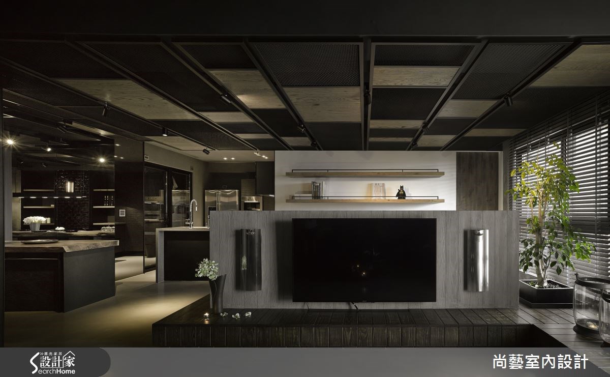 48坪新成屋(5年以下)＿工業風客廳案例圖片＿尚藝室內設計＿尚藝_32林口一悅藏之10