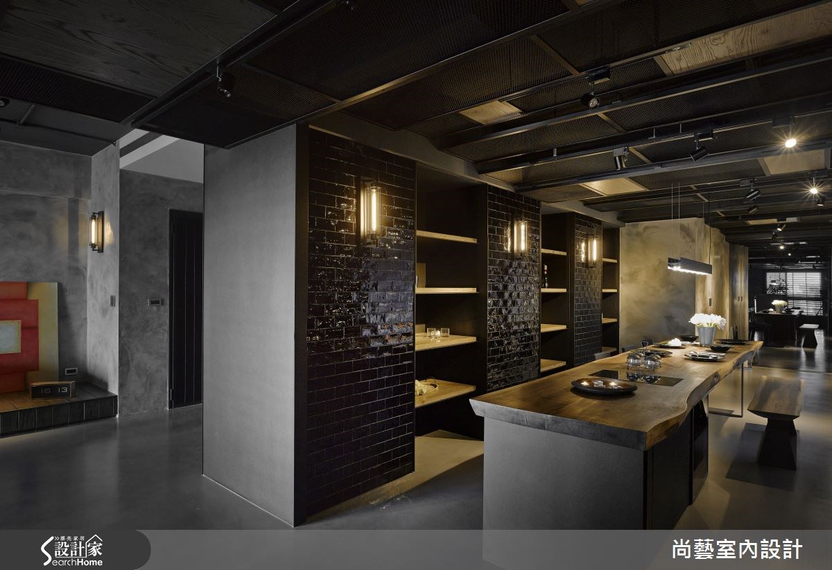48坪新成屋(5年以下)＿工業風餐廳案例圖片＿尚藝室內設計＿尚藝_32林口一悅藏之15