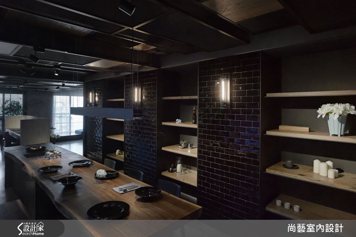48坪新成屋(5年以下)＿工業風餐廳案例圖片＿尚藝室內設計＿尚藝_32林口一悅藏之17