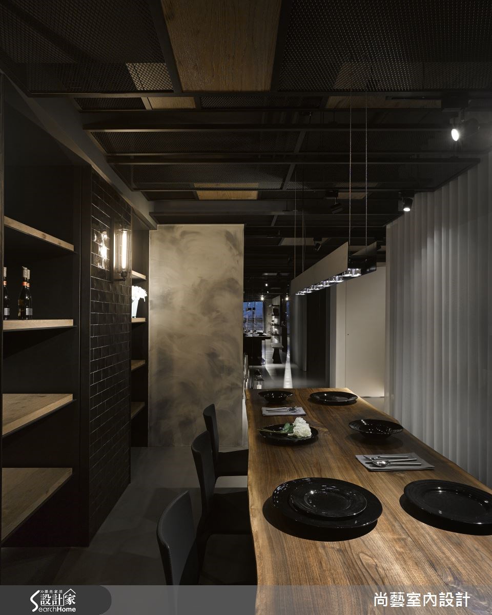 48坪新成屋(5年以下)＿工業風餐廳案例圖片＿尚藝室內設計＿尚藝_32林口一悅藏之18