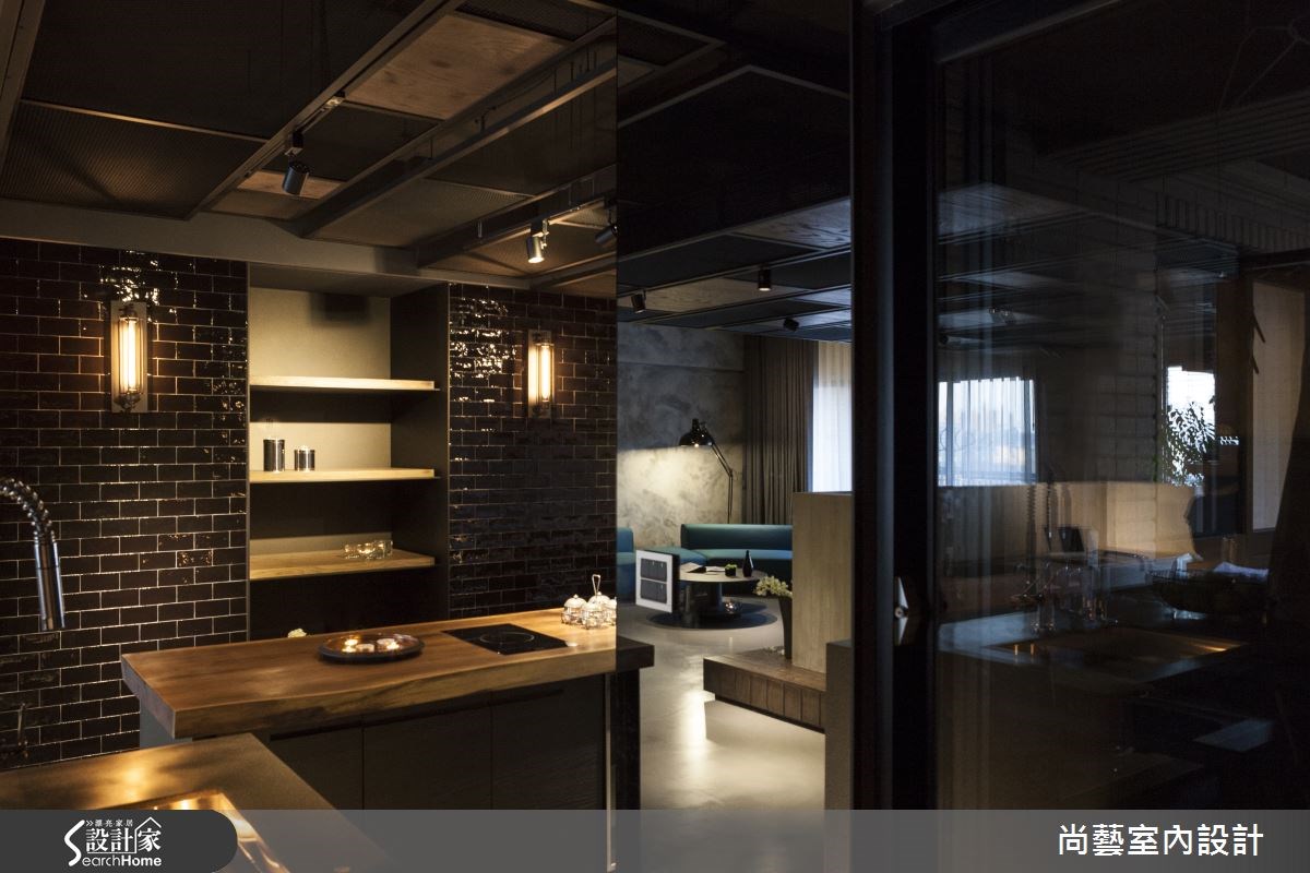 48坪新成屋(5年以下)＿工業風餐廳案例圖片＿尚藝室內設計＿尚藝_32林口一悅藏之19