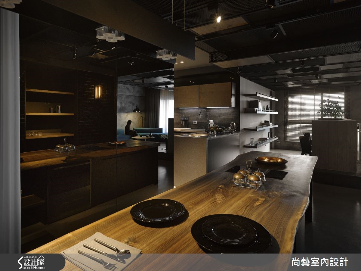 48坪新成屋(5年以下)＿工業風餐廳案例圖片＿尚藝室內設計＿尚藝_32林口一悅藏之20