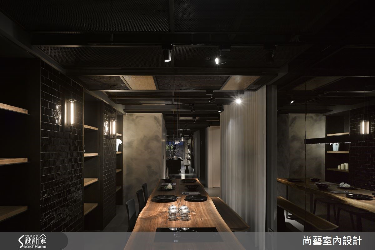 48坪新成屋(5年以下)＿工業風餐廳案例圖片＿尚藝室內設計＿尚藝_32林口一悅藏之22