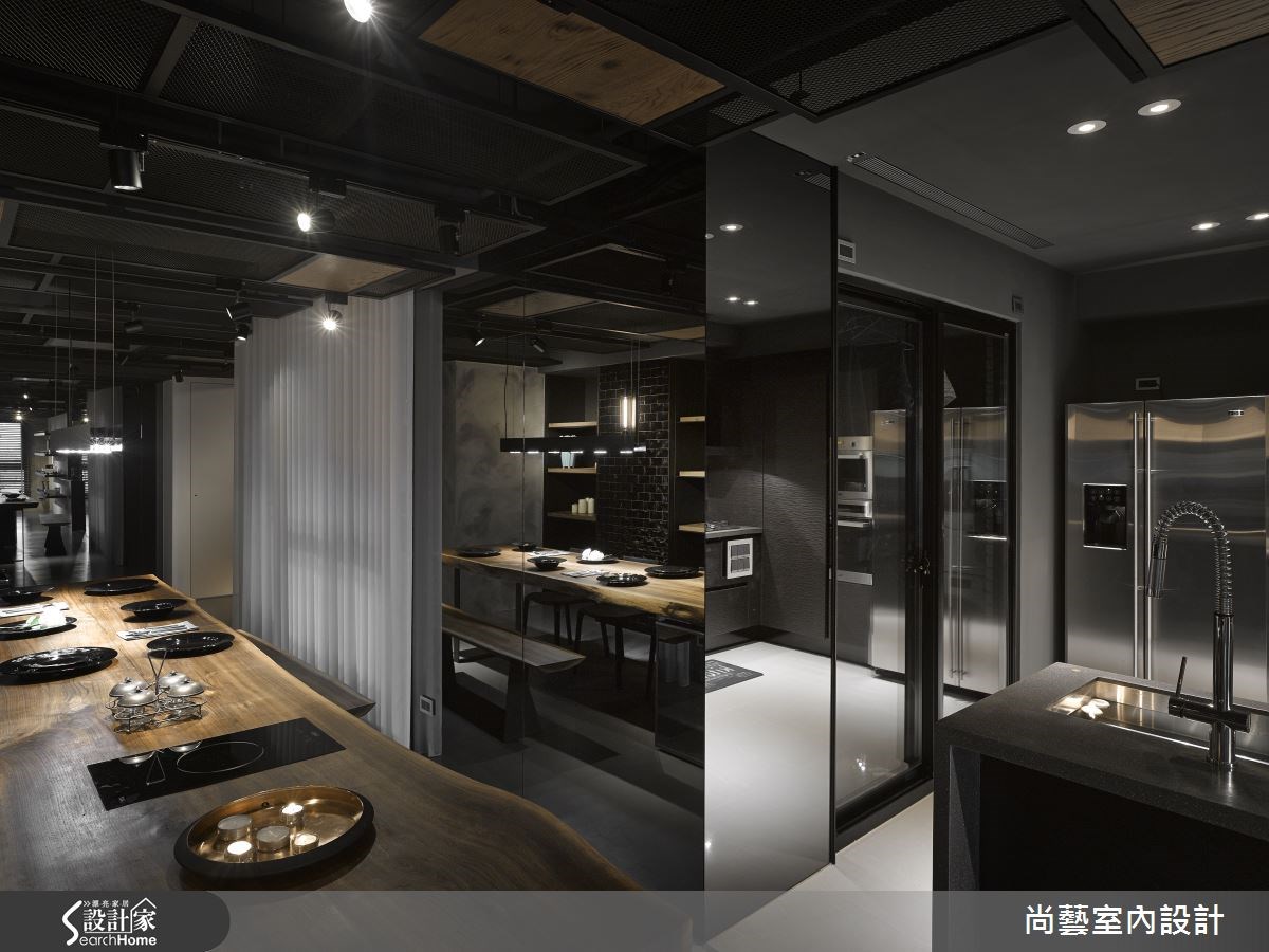 48坪新成屋(5年以下)＿工業風餐廳案例圖片＿尚藝室內設計＿尚藝_32林口一悅藏之25