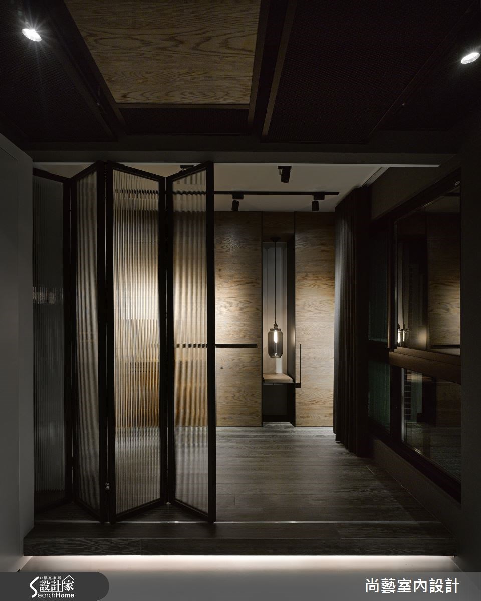 48坪新成屋(5年以下)＿工業風玄關案例圖片＿尚藝室內設計＿尚藝_32林口一悅藏之27