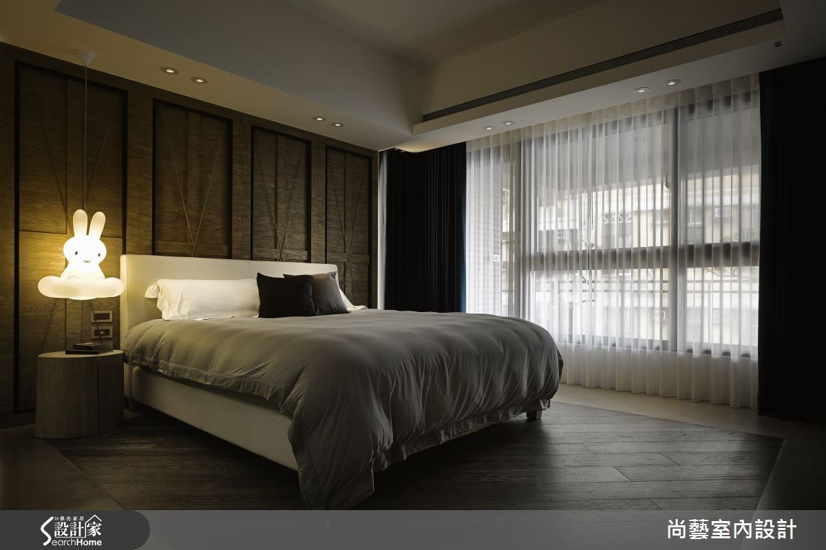 48坪新成屋(5年以下)＿工業風臥室案例圖片＿尚藝室內設計＿尚藝_32林口一悅藏之28