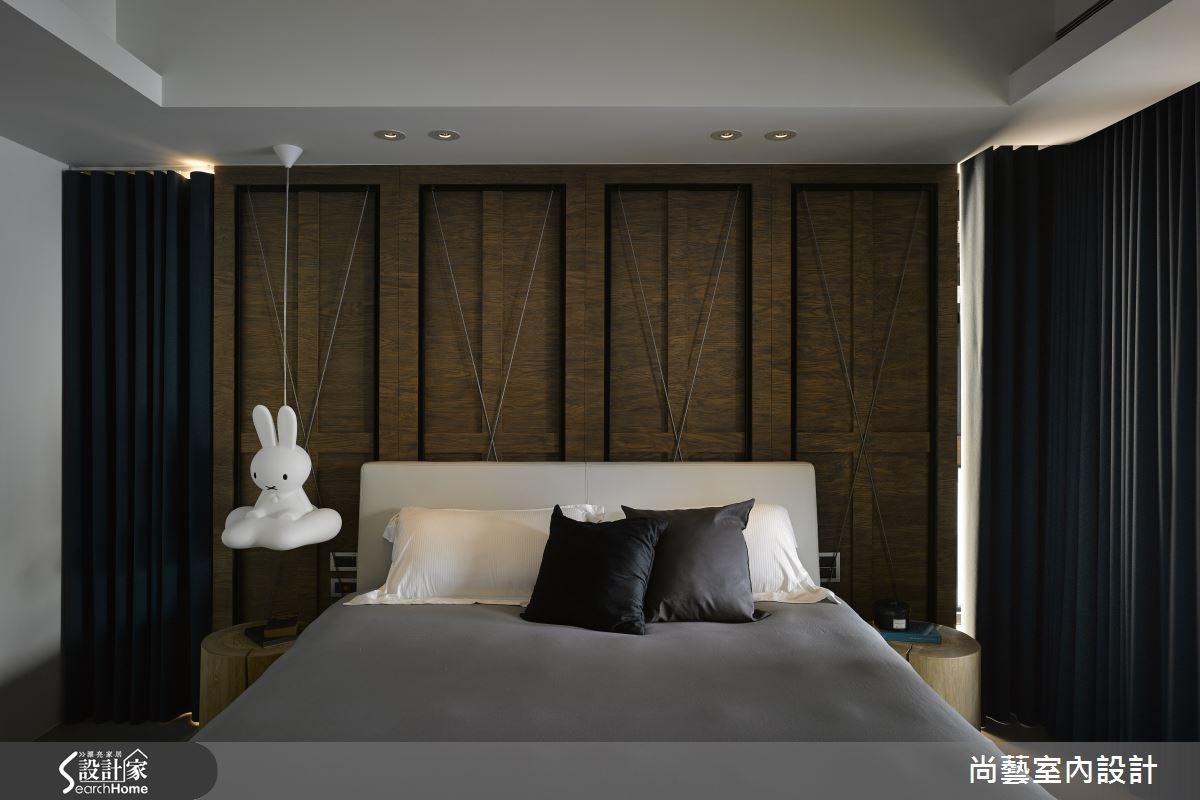 48坪新成屋(5年以下)＿工業風臥室案例圖片＿尚藝室內設計＿尚藝_32林口一悅藏之29