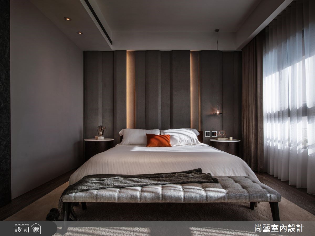 87坪新成屋(5年以下)＿奢華風臥室案例圖片＿尚藝室內設計＿尚藝_33台中入深林之19