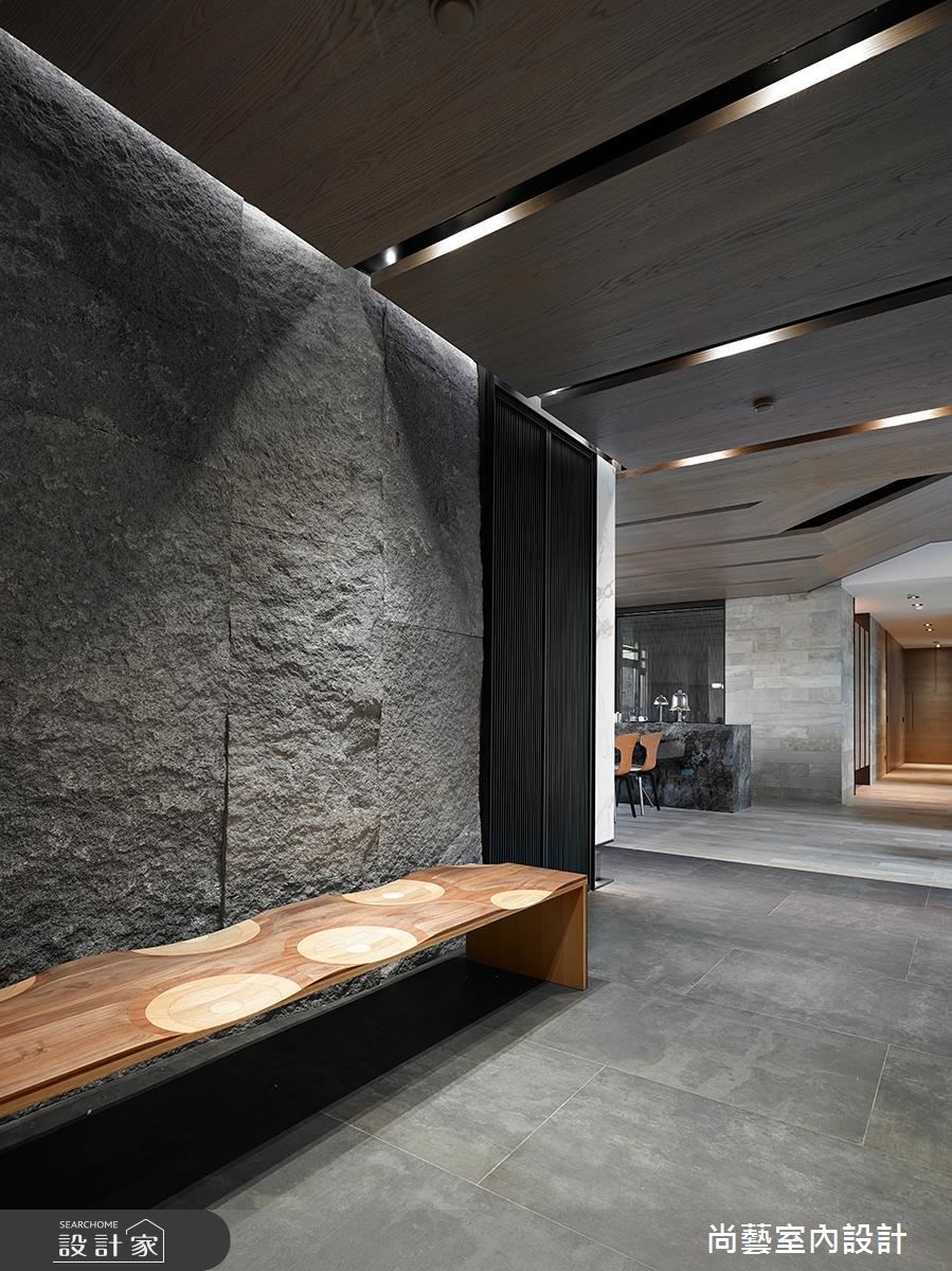 67坪新成屋(5年以下)＿奢華風玄關案例圖片＿尚藝室內設計＿尚藝_34高峰會峰裡綿延之2