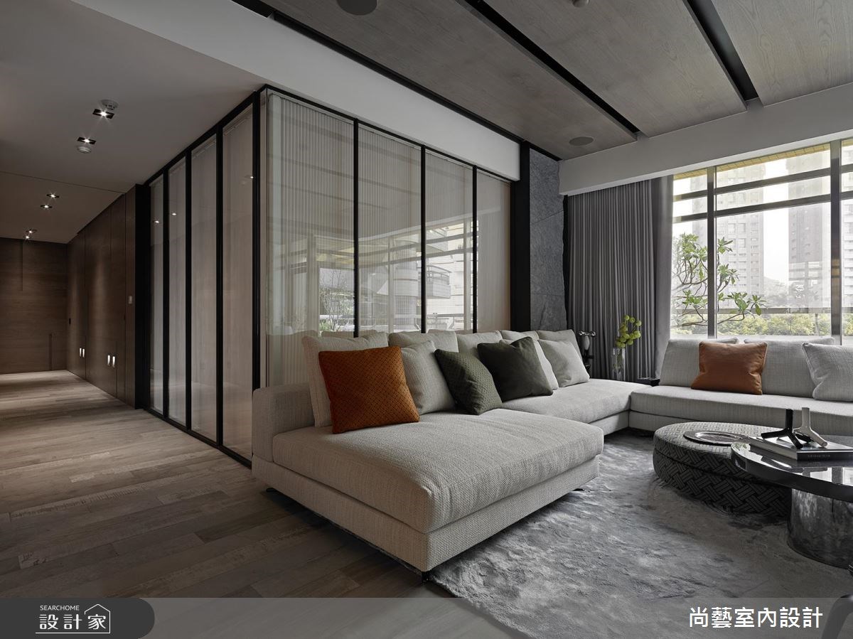 67坪新成屋(5年以下)＿奢華風客廳案例圖片＿尚藝室內設計＿尚藝_34高峰會峰裡綿延之6