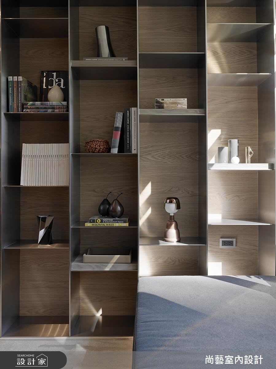 67坪新成屋(5年以下)＿奢華風書房臥榻案例圖片＿尚藝室內設計＿尚藝_34高峰會峰裡綿延之20