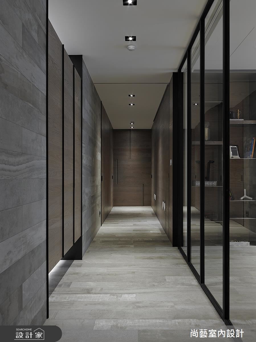 67坪新成屋(5年以下)＿奢華風走廊案例圖片＿尚藝室內設計＿尚藝_34高峰會峰裡綿延之21