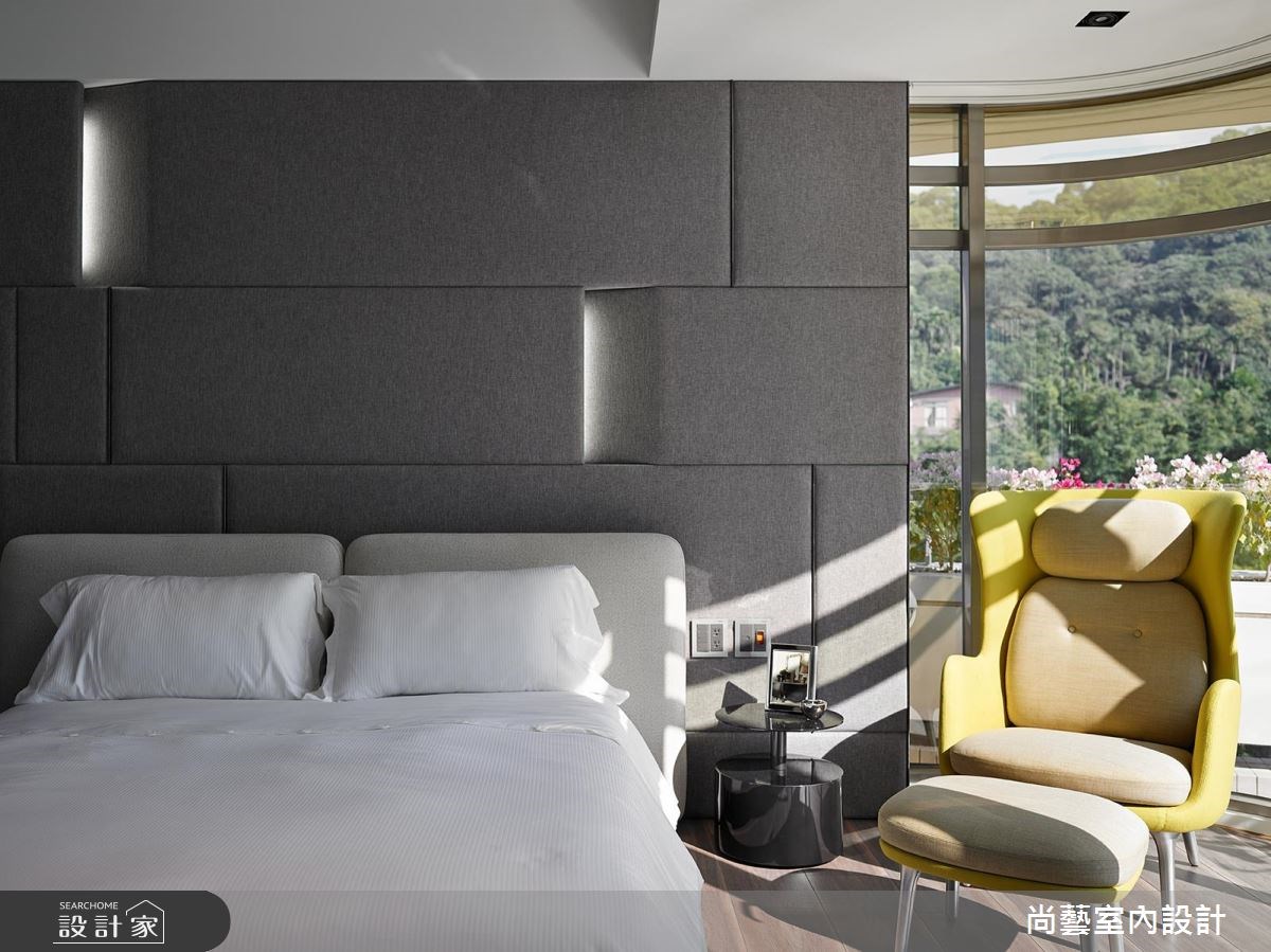 67坪新成屋(5年以下)＿奢華風臥室案例圖片＿尚藝室內設計＿尚藝_34高峰會峰裡綿延之23