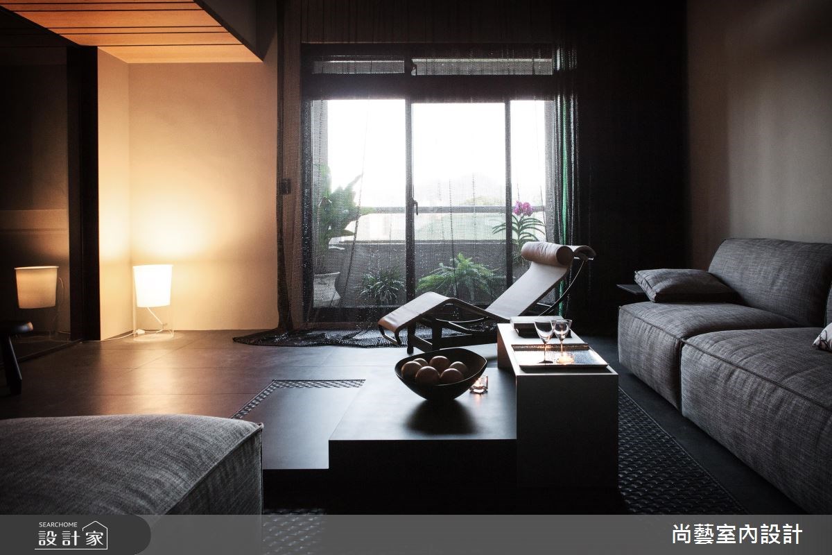 52坪新成屋(5年以下)＿現代風客廳案例圖片＿尚藝室內設計＿尚藝_35世界山莊之5