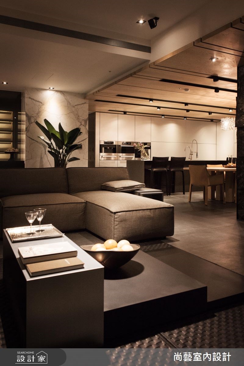 52坪新成屋(5年以下)＿現代風客廳餐廳案例圖片＿尚藝室內設計＿尚藝_35世界山莊之6