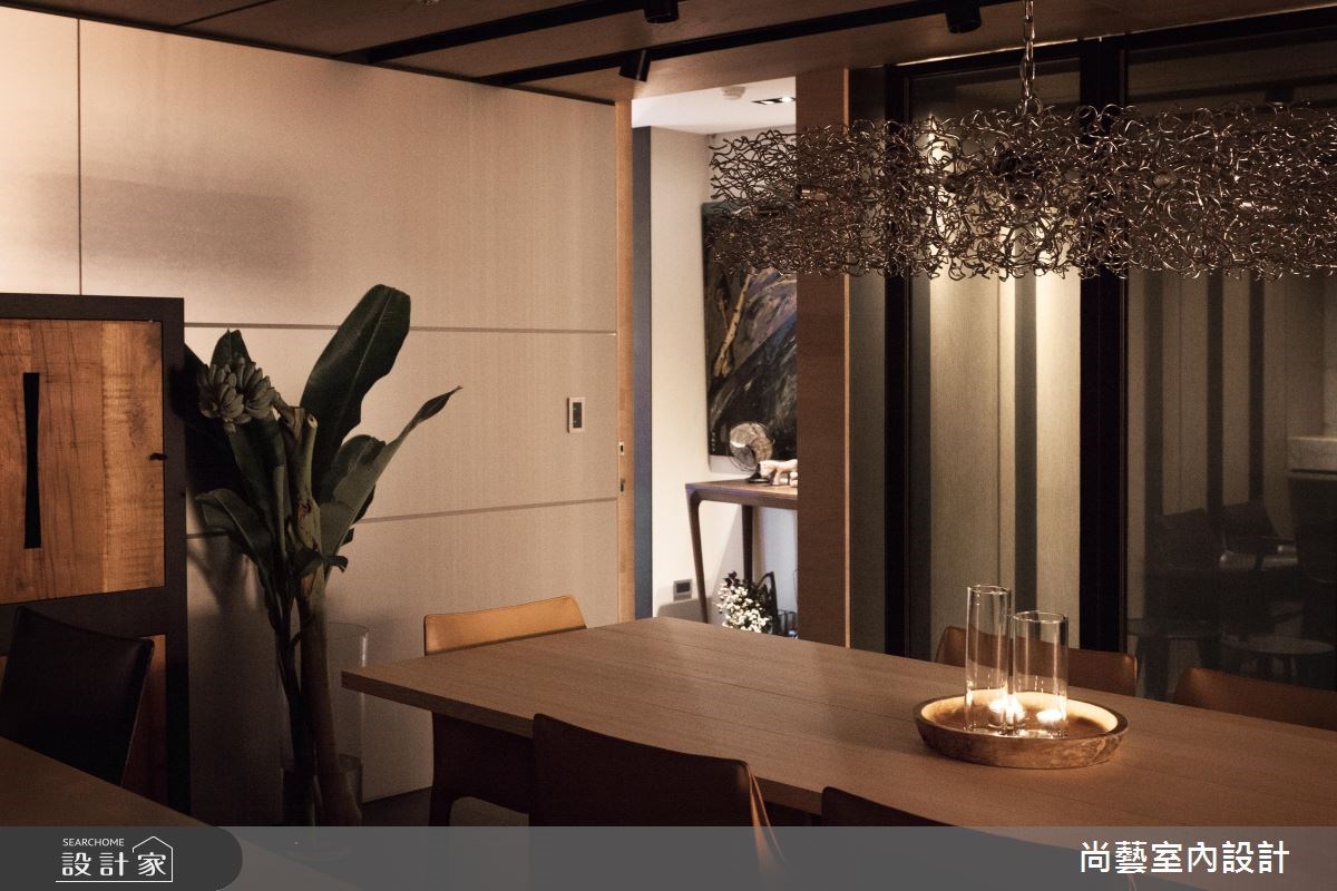 52坪新成屋(5年以下)＿現代風餐廳走廊案例圖片＿尚藝室內設計＿尚藝_35世界山莊之11