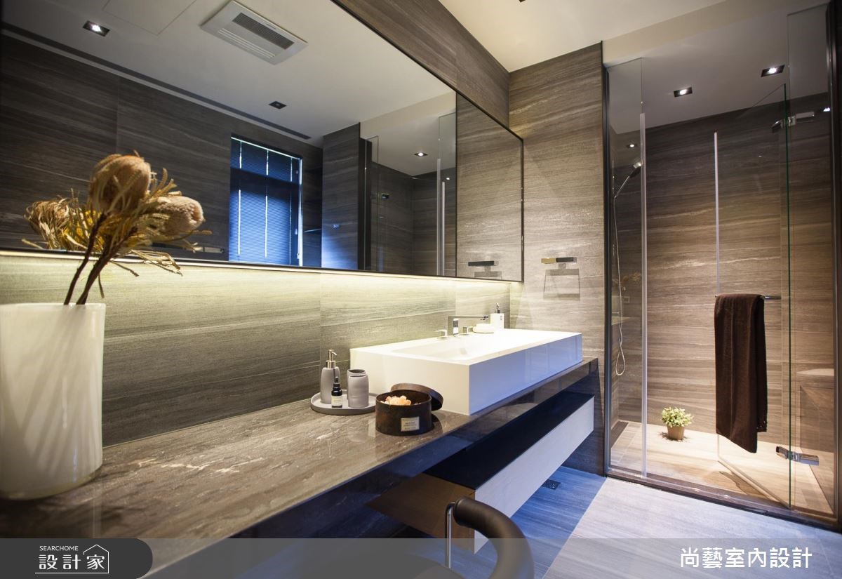 52坪新成屋(5年以下)＿現代風浴室案例圖片＿尚藝室內設計＿尚藝_35世界山莊之15
