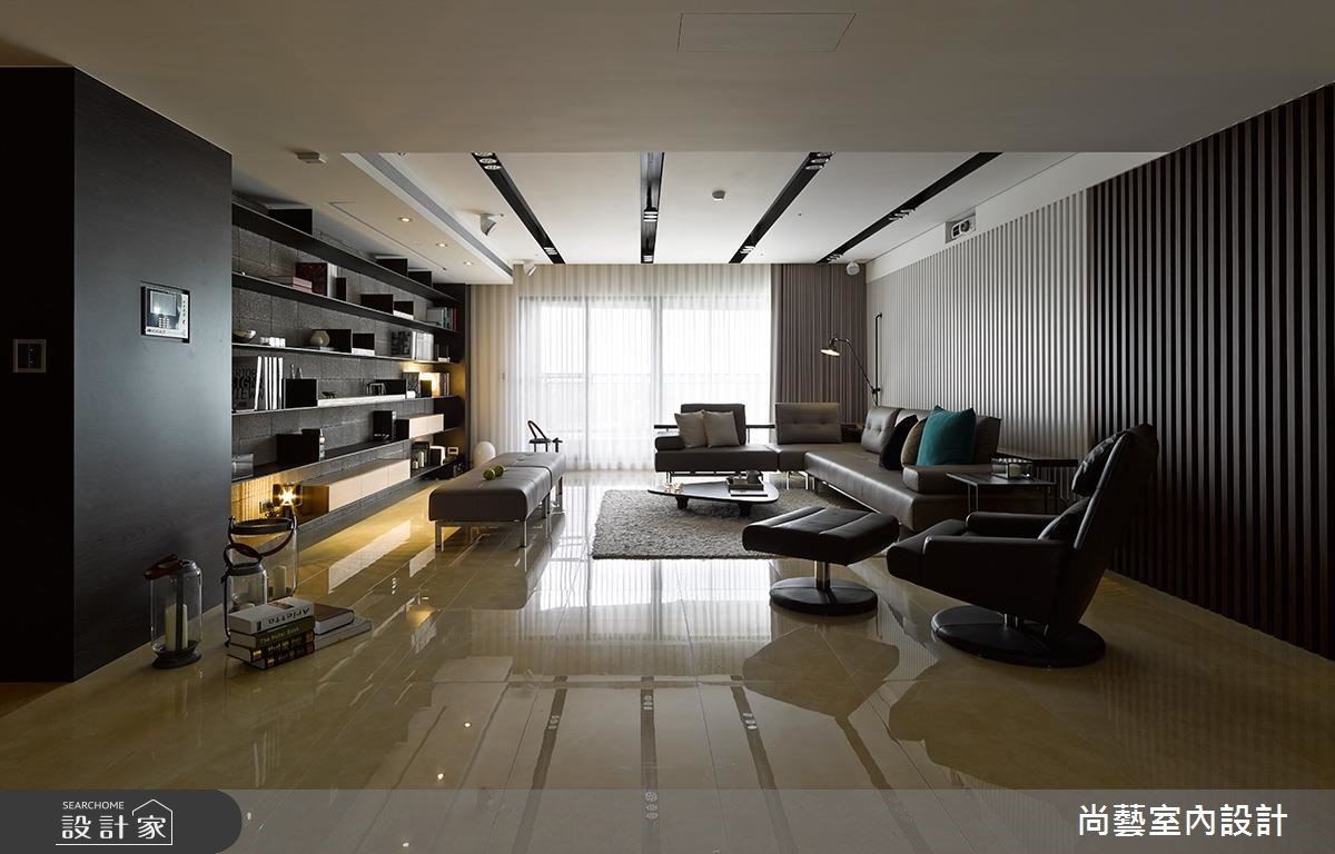71坪新成屋(5年以下)＿現代風客廳案例圖片＿尚藝室內設計＿尚藝_36大吾疆之4