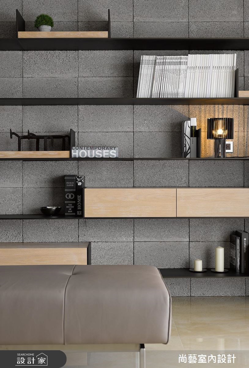 71坪新成屋(5年以下)＿現代風客廳案例圖片＿尚藝室內設計＿尚藝_36大吾疆之10