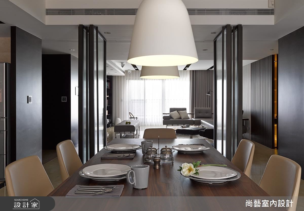 71坪新成屋(5年以下)＿現代風客廳餐廳案例圖片＿尚藝室內設計＿尚藝_36大吾疆之13
