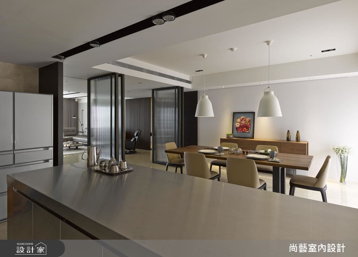 71坪新成屋(5年以下)＿現代風餐廳吧檯案例圖片＿尚藝室內設計＿尚藝_36大吾疆之15
