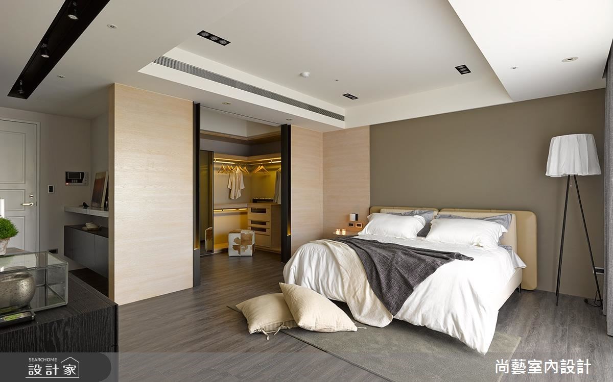 71坪新成屋(5年以下)＿現代風臥室更衣間案例圖片＿尚藝室內設計＿尚藝_36大吾疆之19