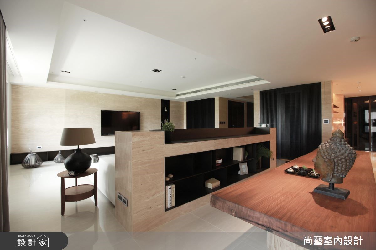 52坪新成屋(5年以下)＿現代風客廳書房案例圖片＿尚藝室內設計＿尚藝_37林口大千苑之12