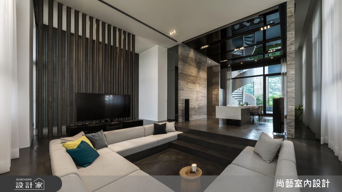 76坪新成屋(5年以下)＿現代風客廳餐廳案例圖片＿尚藝室內設計＿尚藝_38微觀四季之14
