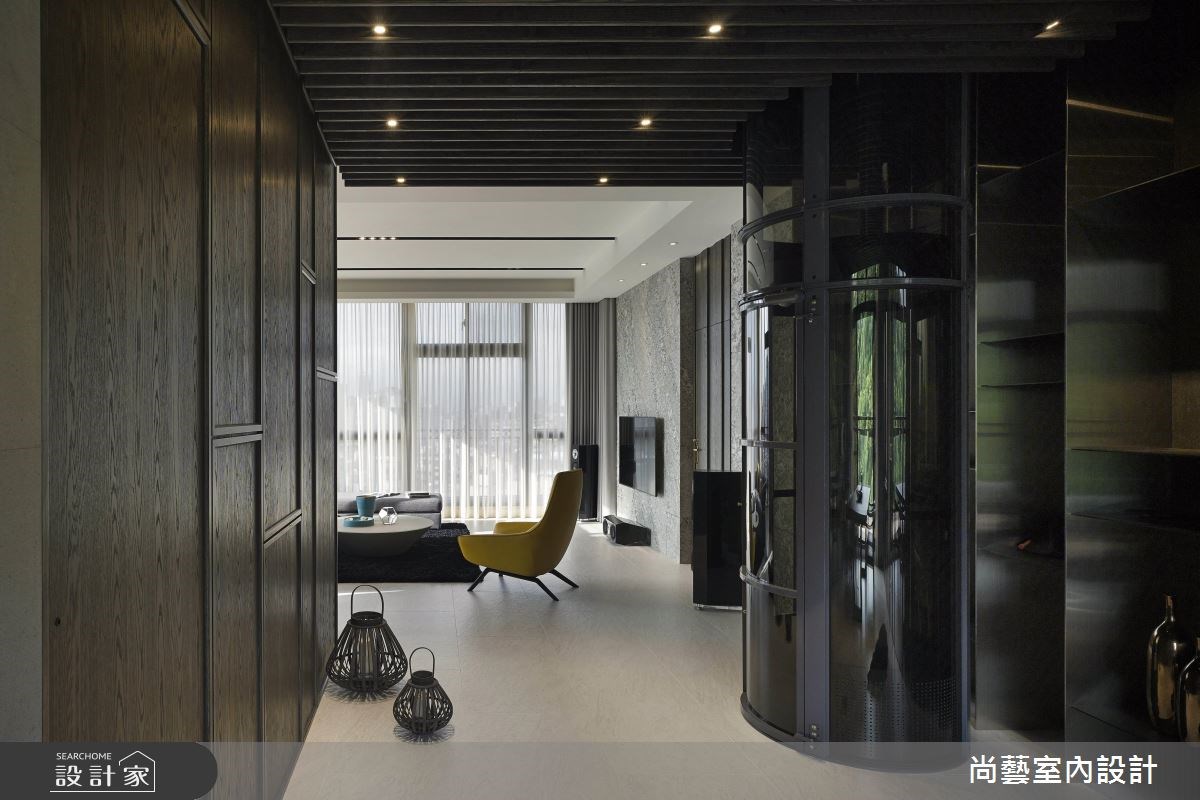 76坪新成屋(5年以下)＿現代風走廊案例圖片＿尚藝室內設計＿尚藝_38微觀四季之15