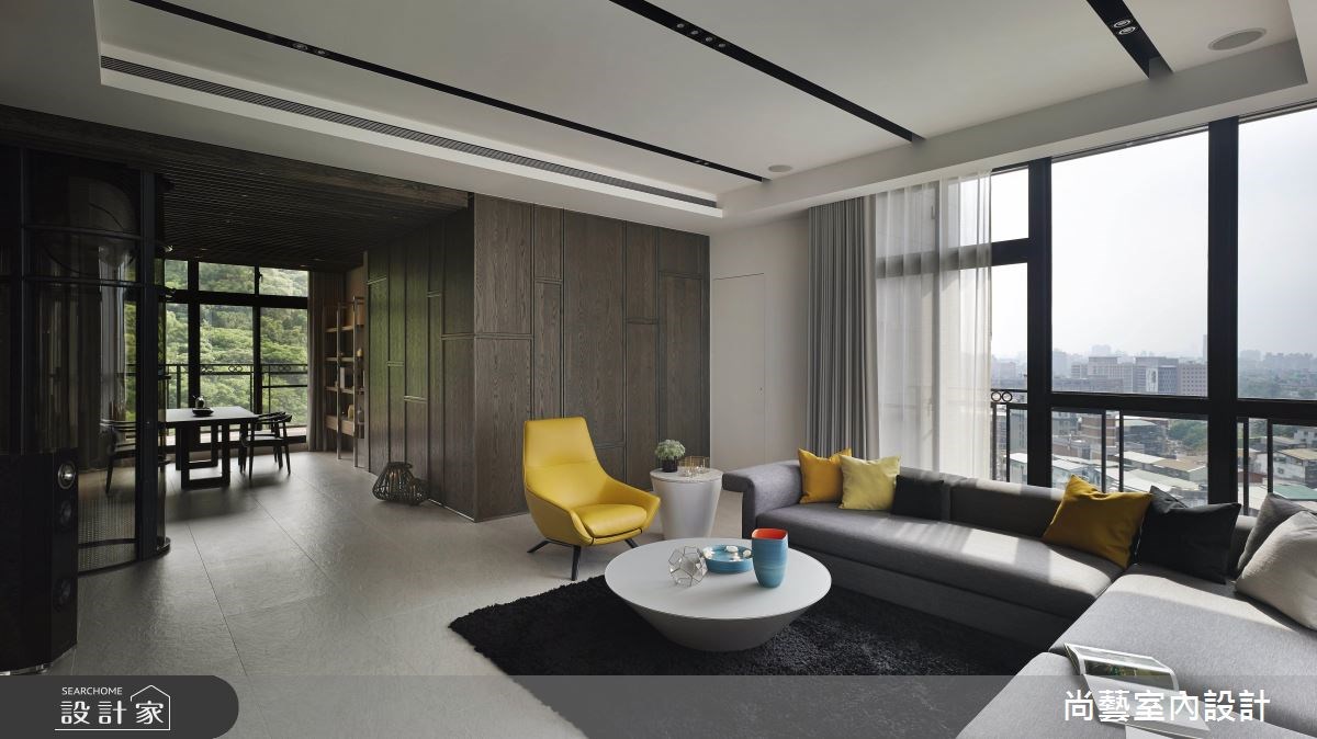 76坪新成屋(5年以下)＿現代風客廳餐廳案例圖片＿尚藝室內設計＿尚藝_38微觀四季之17