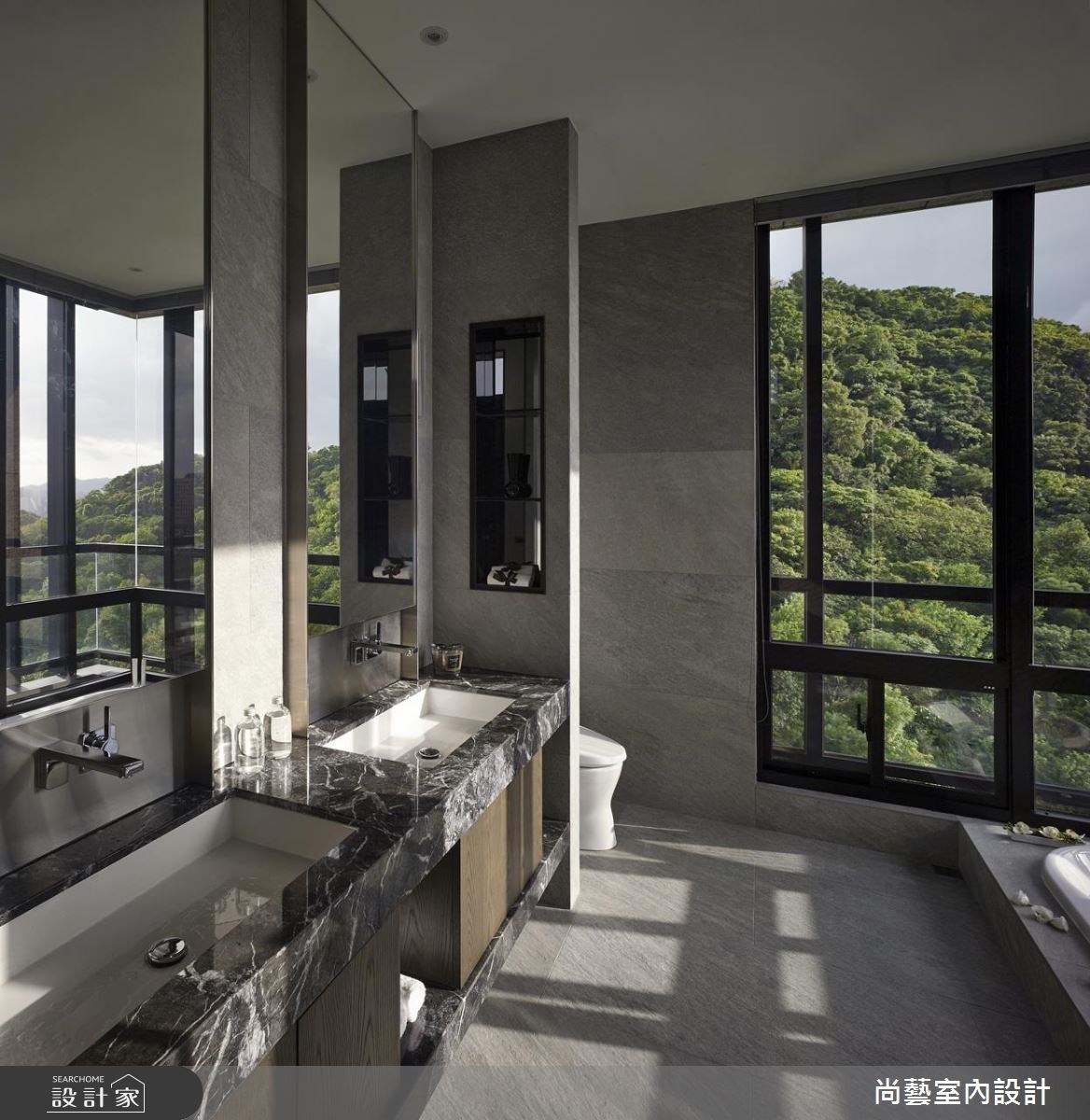 76坪新成屋(5年以下)＿現代風浴室案例圖片＿尚藝室內設計＿尚藝_38微觀四季之24