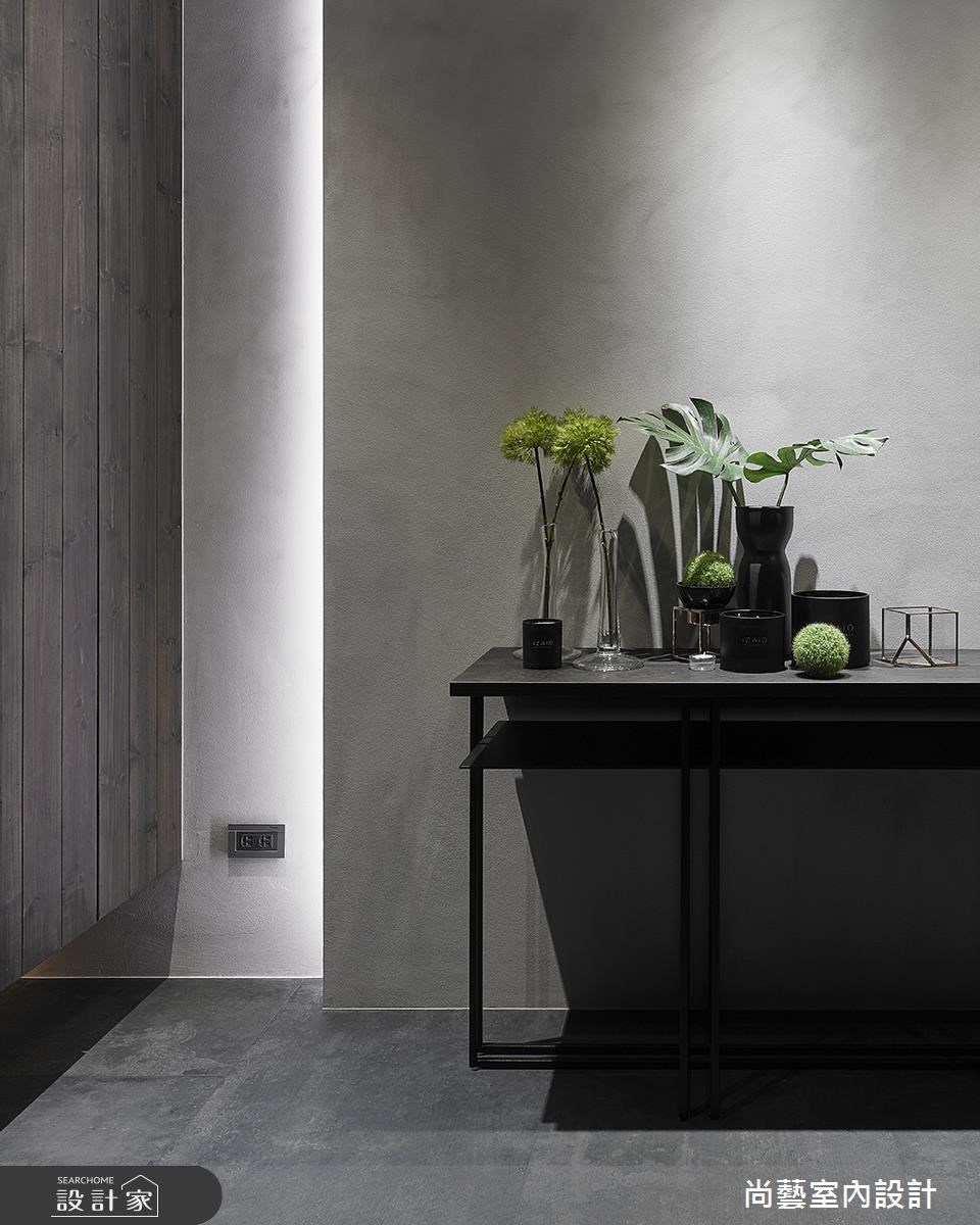 94坪新成屋(5年以下)＿現代風玄關案例圖片＿尚藝室內設計＿尚藝_40聯聚理仁境映深邃之1