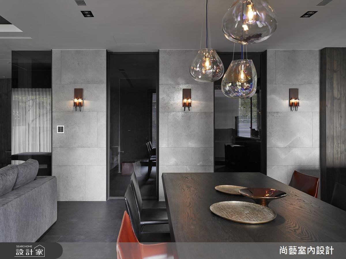 94坪新成屋(5年以下)＿現代風餐廳案例圖片＿尚藝室內設計＿尚藝_40聯聚理仁境映深邃之15