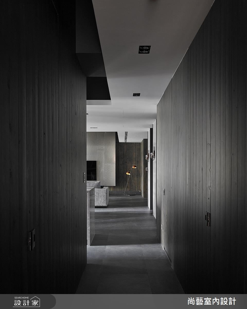 94坪新成屋(5年以下)＿現代風走廊案例圖片＿尚藝室內設計＿尚藝_40聯聚理仁境映深邃之17