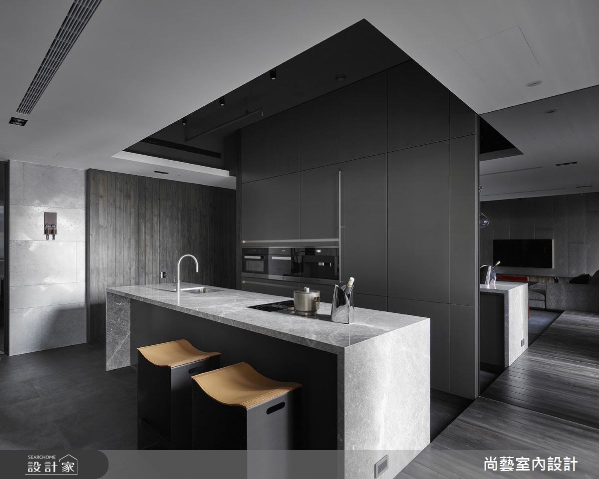 94坪新成屋(5年以下)＿現代風吧檯案例圖片＿尚藝室內設計＿尚藝_40聯聚理仁境映深邃之19