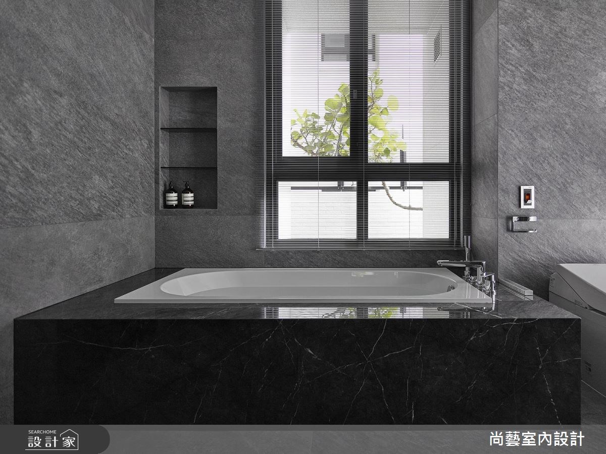 94坪新成屋(5年以下)＿現代風浴室案例圖片＿尚藝室內設計＿尚藝_40聯聚理仁境映深邃之24