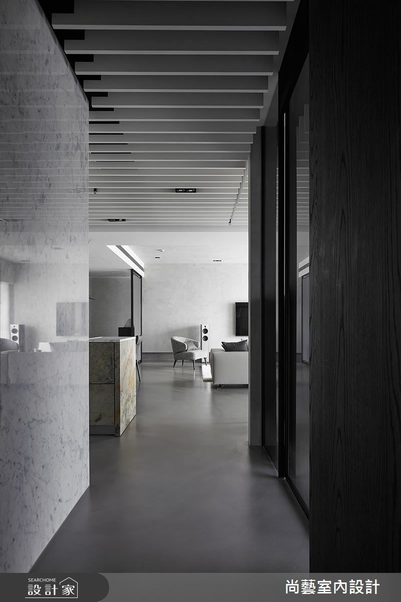 55坪新成屋(5年以下)＿現代風走廊案例圖片＿尚藝室內設計＿尚藝_43昇陽琉光謐境之21