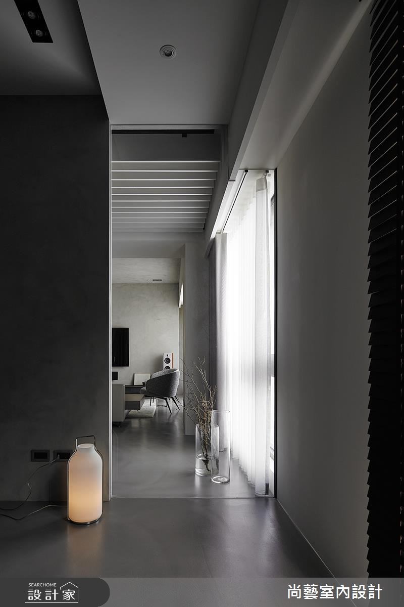 55坪新成屋(5年以下)＿現代風走廊案例圖片＿尚藝室內設計＿尚藝_43昇陽琉光謐境之23