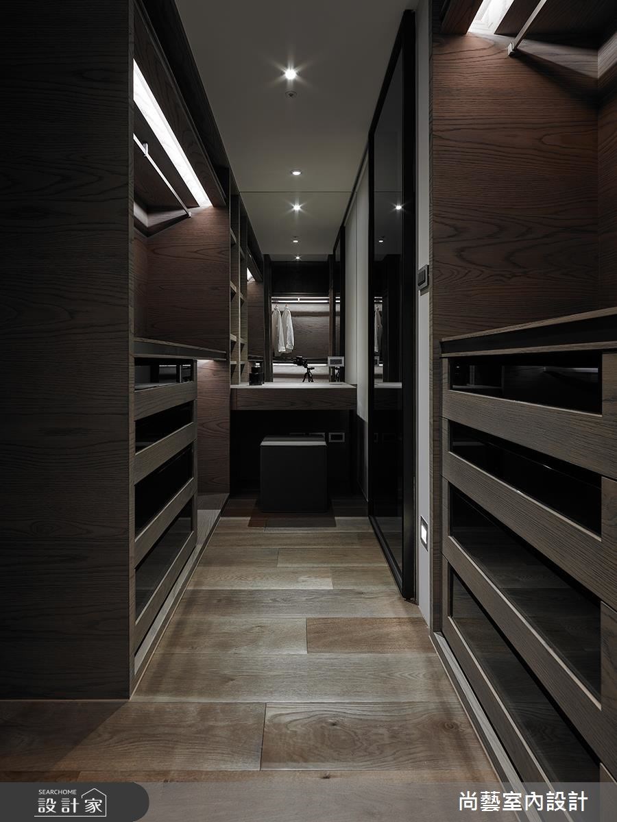 55坪新成屋(5年以下)＿現代風更衣間案例圖片＿尚藝室內設計＿尚藝_43昇陽琉光謐境之28