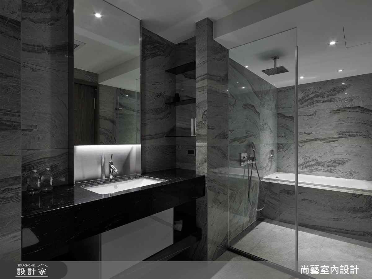 55坪新成屋(5年以下)＿現代風浴室案例圖片＿尚藝室內設計＿尚藝_43昇陽琉光謐境之29