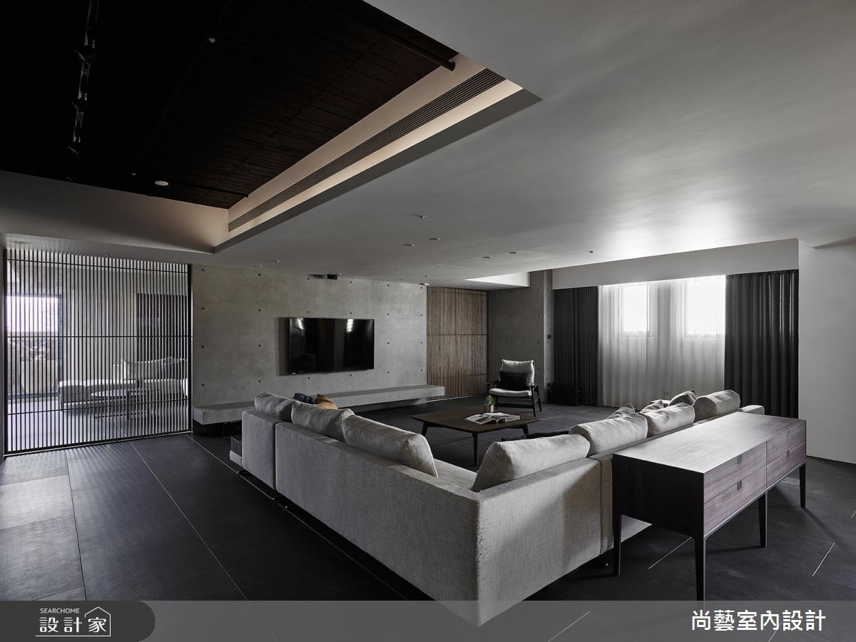 65坪老屋(16~30年)＿休閒風客廳案例圖片＿尚藝室內設計＿尚藝_44新竹之2