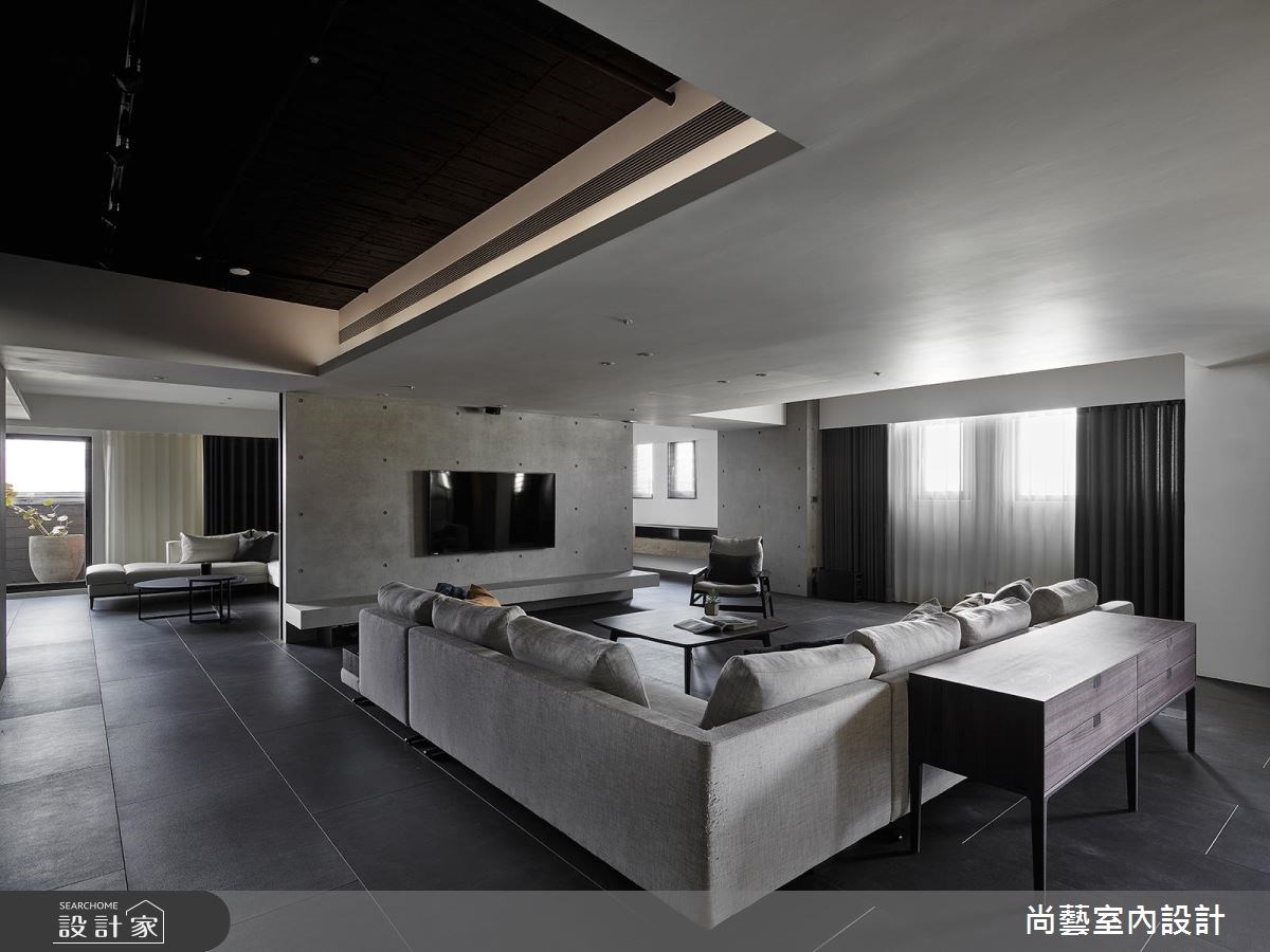 65坪老屋(16~30年)＿休閒風客廳案例圖片＿尚藝室內設計＿尚藝_44新竹之3