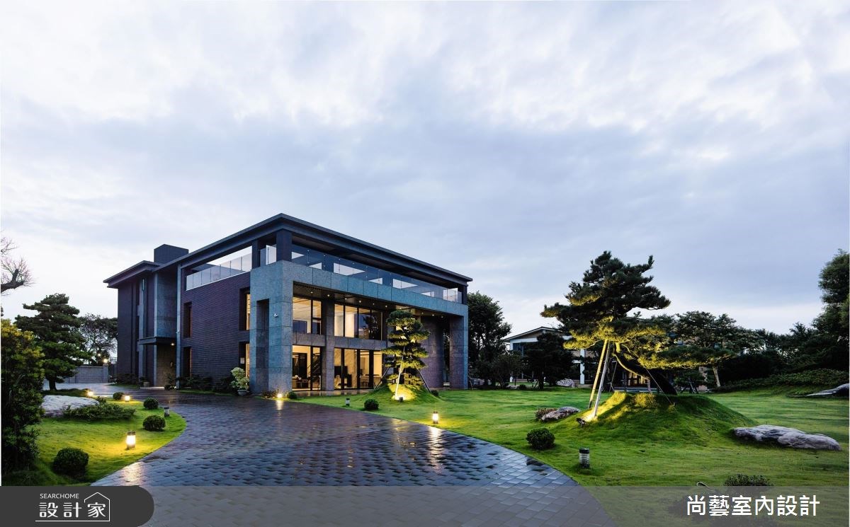 250坪新成屋(5年以下)＿現代風庭院案例圖片＿尚藝室內設計＿尚藝_45藏峰寫意之1