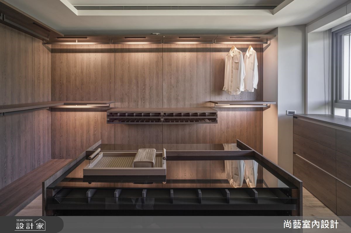 153坪新成屋(5年以下)＿休閒風更衣間案例圖片＿尚藝室內設計＿尚藝_47天境360之32