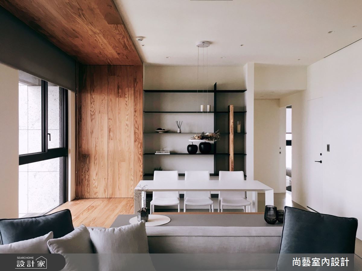 28坪預售屋＿現代風餐廳案例圖片＿尚藝室內設計＿尚藝_49力麒家家富富框景之9