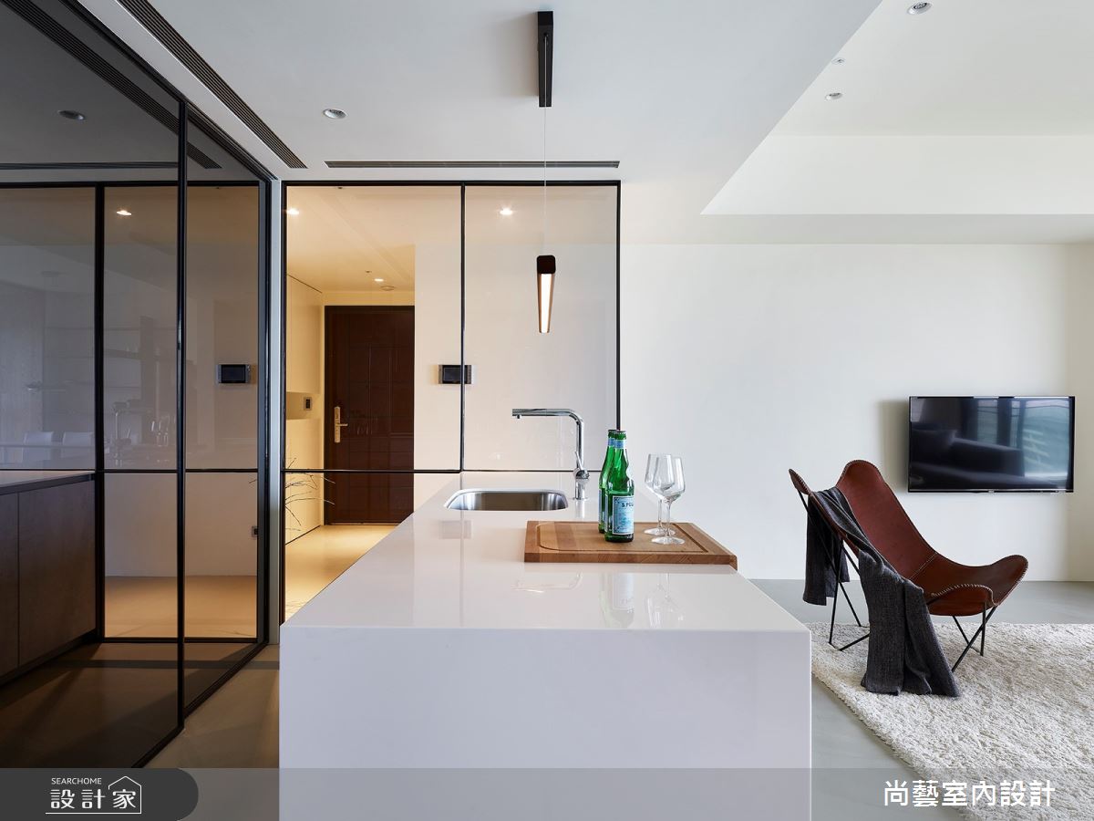 28坪預售屋＿現代風吧檯案例圖片＿尚藝室內設計＿尚藝_49力麒家家富富框景之12