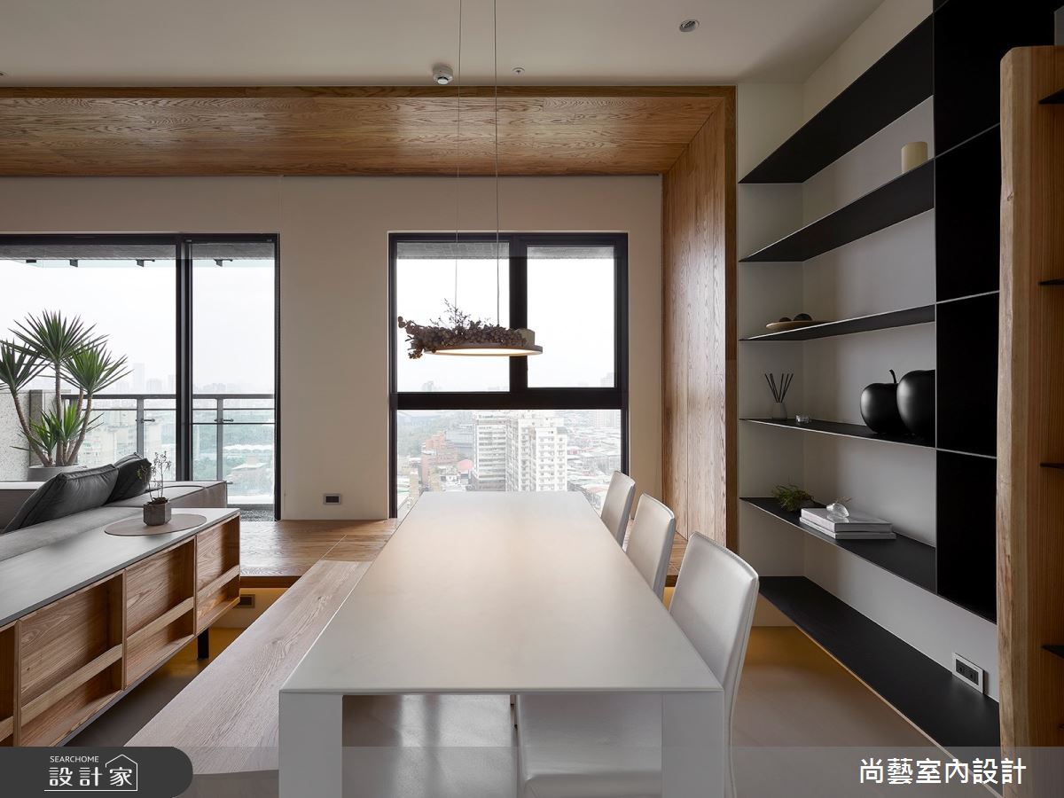 28坪預售屋＿現代風餐廳案例圖片＿尚藝室內設計＿尚藝_49力麒家家富富框景之8