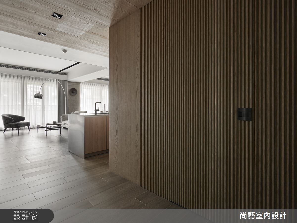 45坪新成屋(5年以下)＿現代風玄關案例圖片＿尚藝室內設計＿尚藝_51玉山岩之2