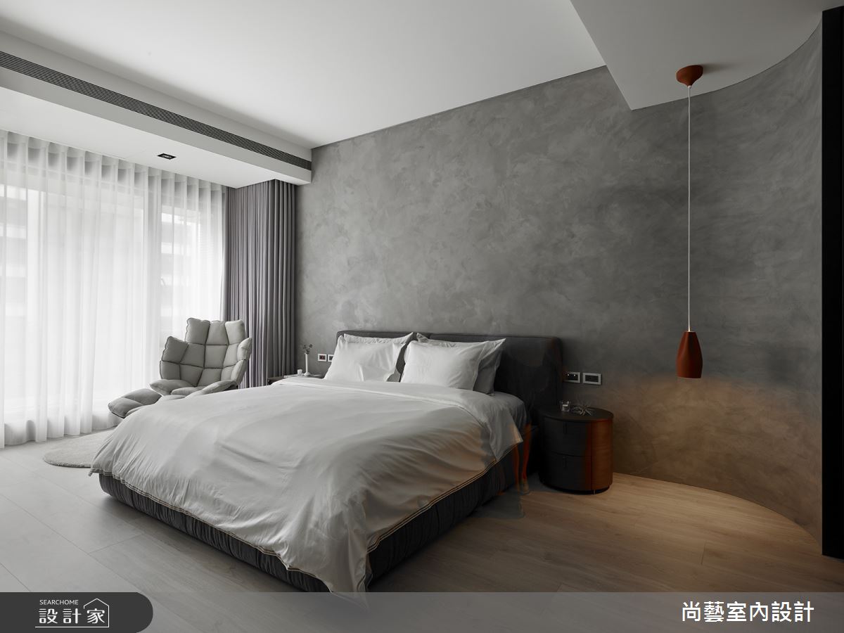 45坪新成屋(5年以下)＿現代風臥室案例圖片＿尚藝室內設計＿尚藝_51玉山岩之10